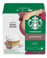 Kavos kapsulės STARBUCKS, Dolce Gusto Cappucino, 12 vnt, 120 g
