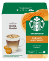 Kavos kapsulės STARBUCKS, Dolce Gusto Caramel Macchiato, 12 vnt, 127,8g