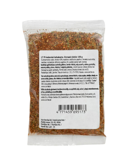 Prieskonių mišinys kebabams, 100 g
