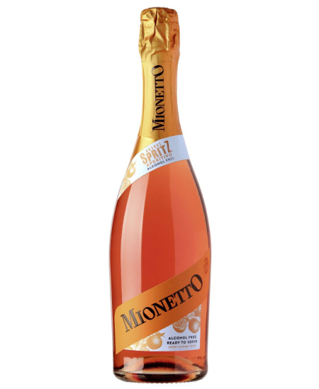 Nealkoholinis putojantis vyno gėrimas MIONETTO, Aperitivo Spritz, 0%, 0,75 l
