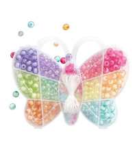 Karoliukų vėrimo rinkinys BUTTERFLY  apie 285vnt