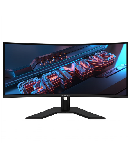 Gigabyte | GS34WQC A | 34 " | SS VA | WQHD | 120 Hz | 1 ms | 3440 x 1440 pixels | 300 cd/m² | HDMI ports quantity 1