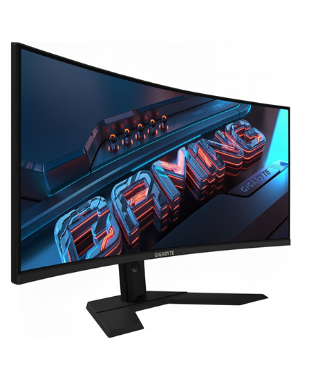 Gigabyte | GS34WQC A | 34 " | SS VA | WQHD | 120 Hz | 1 ms | 3440 x 1440 pixels | 300 cd/m² | HDMI ports quantity 1