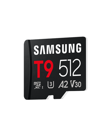 Samsung microSDXC UHS-I Card | T9 | 512 GB | microSD | Flash memory class U3, V30, A2
