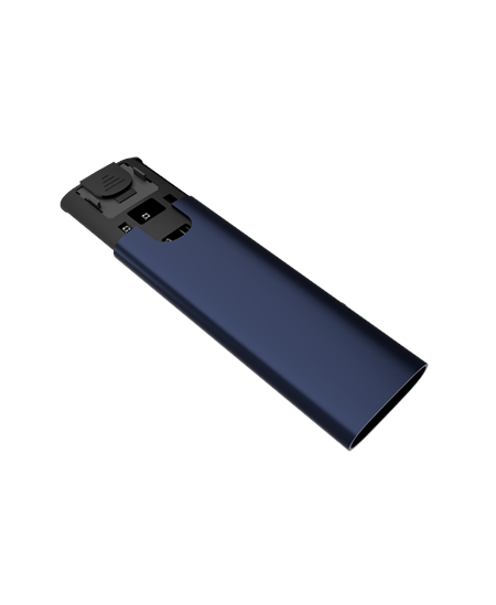 Natec | Rhino M.2 NVME Lite USB-C External, Gen 2 Steel Navy | Solid-state drive interface NVMe