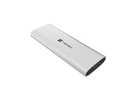 Natec | Rhino M.2 NVME Lite USB-C External, Gen 2 Steel Arctic Silver | Solid-state drive interface NVMe