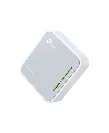 TP-LINK Router TL-WR902AC 802.11ac, 300+433 Mbit/s, 10/100 Mbit/s, Ethernet LAN (RJ-45) ports 1, Antenna type 3xInternal, 1x USB