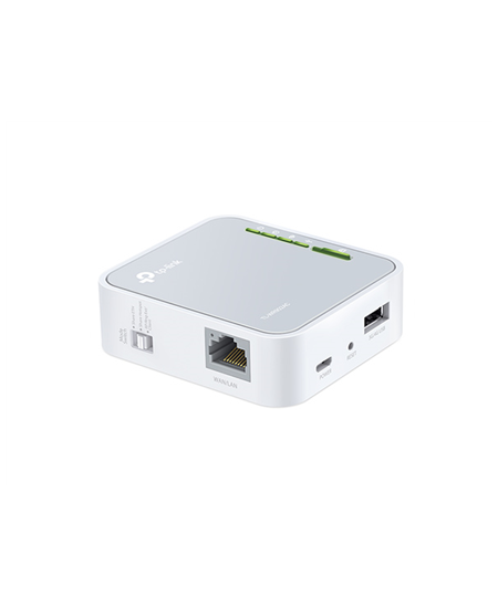 TP-LINK Router TL-WR902AC 802.11ac, 300+433 Mbit/s, 10/100 Mbit/s, Ethernet LAN (RJ-45) ports 1, Antenna type 3xInternal, 1x USB