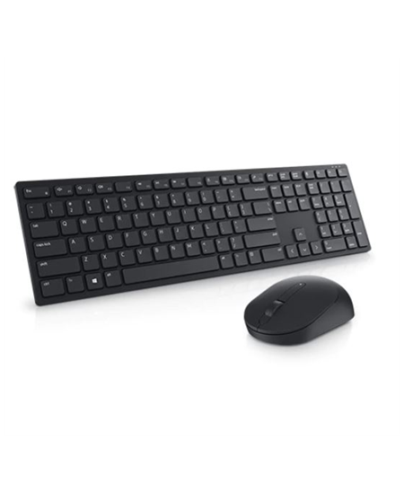 Dell Pro Keyboard and Mouse  KM5221W Wireless, Batteries included, US, Black