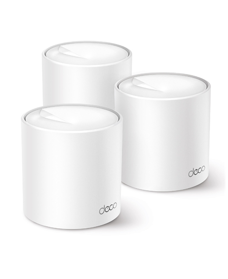 TP-LINK Deco X50 (3-pack) AX3000 Whole Home Mesh Wi-Fi 6 System | TP-LINK | Whole Home Mesh Wi-Fi 6 System | Deco X50 (3-pack) |