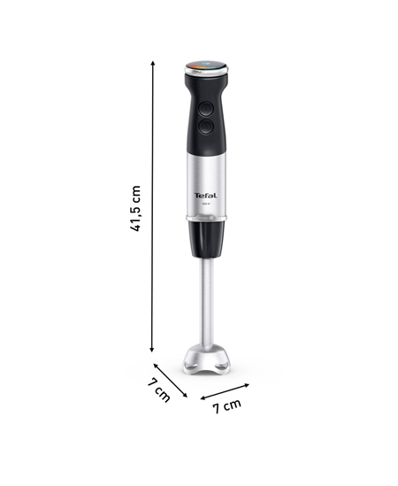 TEFAL | Hand Blender | HB671830 | Hand Blender | 1000 W | Number of speeds 20 | Turbo mode | Black/Stainless Steel