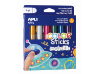 Dažų pastelės Apli Kids Metallic, ypač ryškios ir blizgios