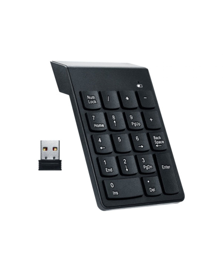 Gembird | Numeric keypad | KPD-W-02 | Numeric keypad | Wireless | N/A | Black