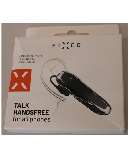 SALE OUT. | Fixed Talk 2 | Hands free device | 13.2 g | Black | DAMAGED PACKAGING