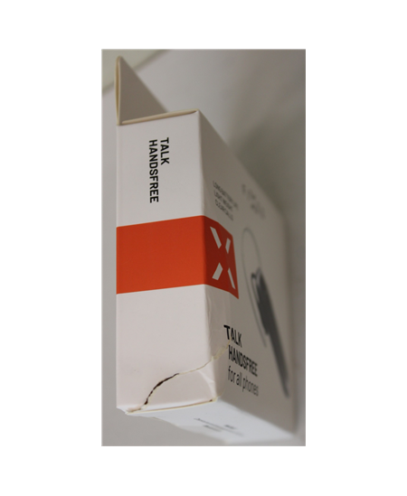 SALE OUT. | Fixed Talk 2 | Hands free device | 13.2 g | Black | DAMAGED PACKAGING