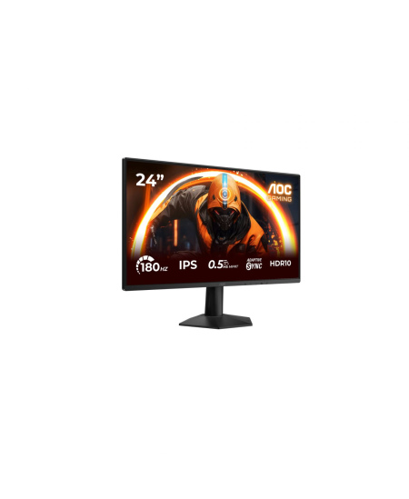 AOC 24G50F | 24 " | IPS | FHD | 16:9 | 180 Hz | 4 ms | 1920 x 1080 pixels | 300 cd/m² | HDMI ports quantity 1 | Black