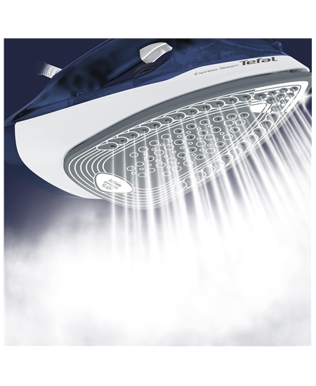 TEFAL | FV2838E0 | Steam Iron | 2400 W | Water tank capacity 270 ml | Continuous steam 40 g/min | Blue/White