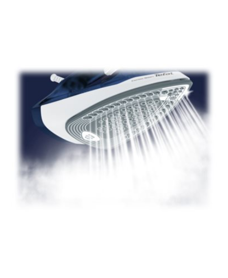 TEFAL | FV2838E0 | Steam Iron | 2400 W | Water tank capacity 270 ml | Continuous steam 40 g/min | Blue/White