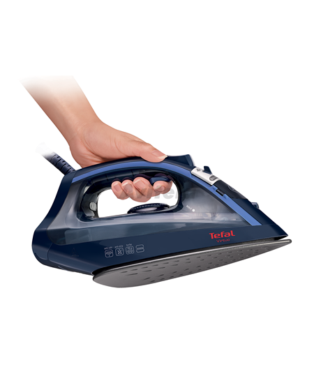 TEFAL | FV1713E0 Virtuo | Steam Iron | 2000 W | Water tank capacity 200 ml | Continuous steam 24 g/min | Dark Blue