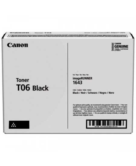 Canon T06 (3526C002) Lazerinė kasetė, Juoda