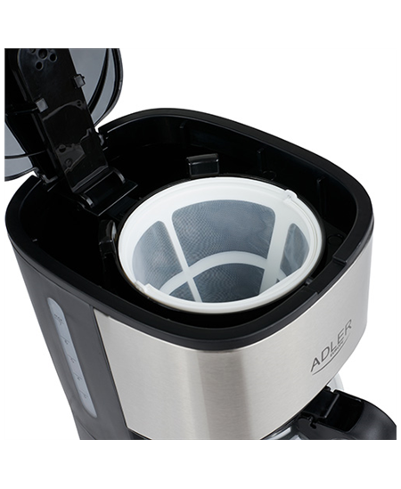 Adler | Coffee maker | AD 4407 | Drip | 550 W | Black