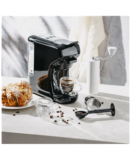 Camry | Multi-capsule espresso machine | CR 4414bb | Pump pressure 19 bar | Capsule | 1450 W | Black