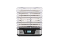 ETA Food dryer | ETA930190000 Secca Premium | Power 380 W | Number of trays 8 | Temperature control | Integrated timer | Silver