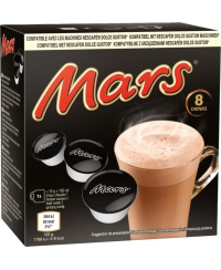 Kakavos kapsulės MARS, 8 x 15 g