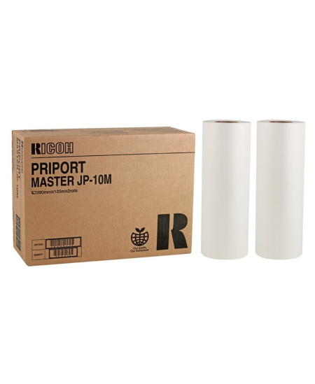 Ricoh Priport Master JP-10M (893027) (2 ROLLS/pack) 280x125mm Digital Duplicator Supplies