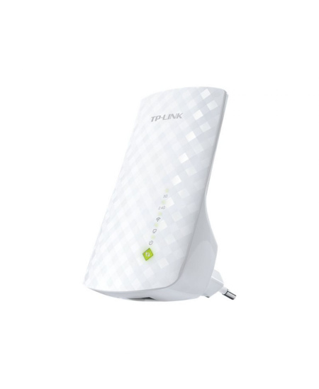 TP-LINK | Extender | RE200 | 802.11ac | 2.4GHz/5GHz | 300+433  Mbit/s | 10/100 Mbit/s | Ethernet LAN (RJ-45) ports 1 | MU-MiMO N