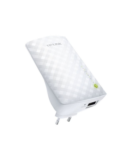 TP-LINK | Extender | RE200 | 802.11ac | 2.4GHz/5GHz | 300+433  Mbit/s | 10/100 Mbit/s | Ethernet LAN (RJ-45) ports 1 | MU-MiMO N