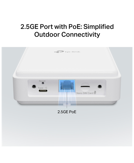 TP-LINK | 5G Outdoor Router | NE200-Outdoor | Mesh Support No | MU-MiMO No | 5G