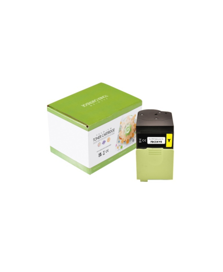 Static Control Lazerinė kasetė geltona, suderinama su Lexmark 78C2XY0