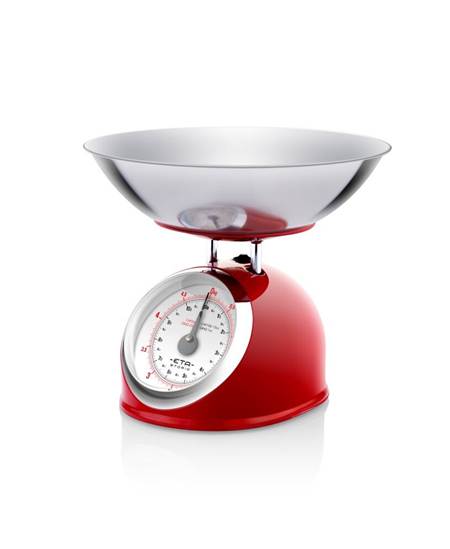 ETA | Kitchen scale | ETA577790030 Storio | Maximum weight (capacity) 5 kg | Graduation 25 g | Red