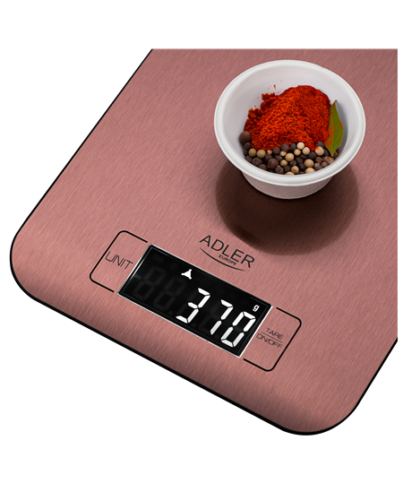 Adler Kitchen Scale | AD 3183c | Graduation 1 g | Copper