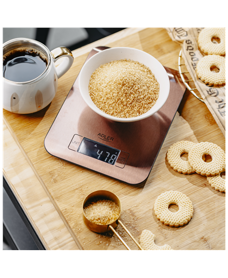 Adler Kitchen Scale | AD 3183c | Graduation 1 g | Copper