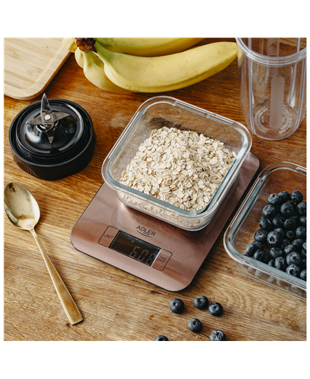 Adler Kitchen Scale | AD 3183c | Graduation 1 g | Copper