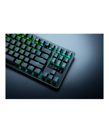 Razer Huntsman V3 Tenkeyless 8KHz | Gaming keyboard | Wired | US | Razer Analog Optical Switch Gen-2 | Black