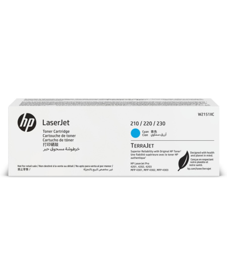 HP W2151XC Lazerinė kasetė, Žydra