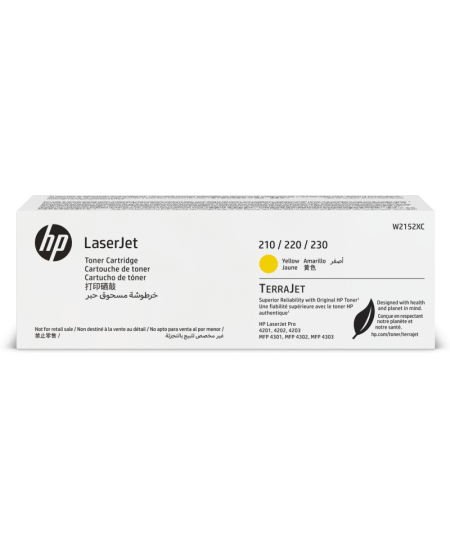 HP W2152XC Lazerinė kasetė, Geltona