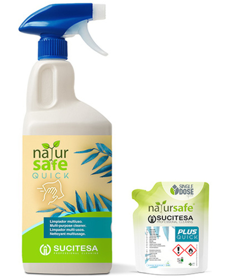 Universalus paviršių valiklis NATURSAFE PLUS QUICK, 1000 ml
