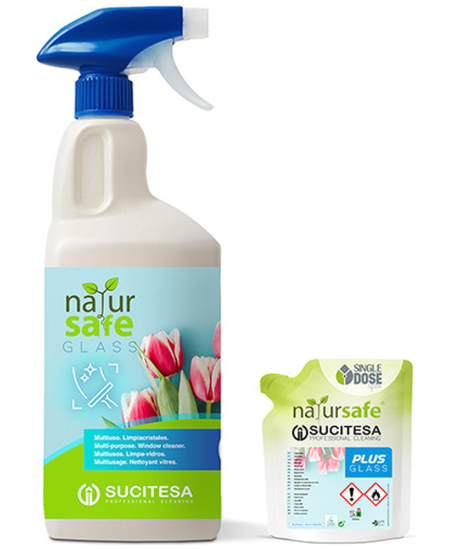 Langų ir stiklų valiklis NATURSAFE PLUS GLASS, 1000 ml