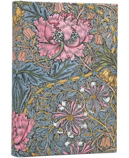 Darbo kalendorius PAPERBLANKS Morris Pink 2027
