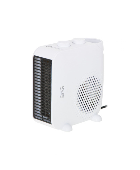 Adler Heater AD 7725w Fan heater, 2000 W, Number of power levels 2, White