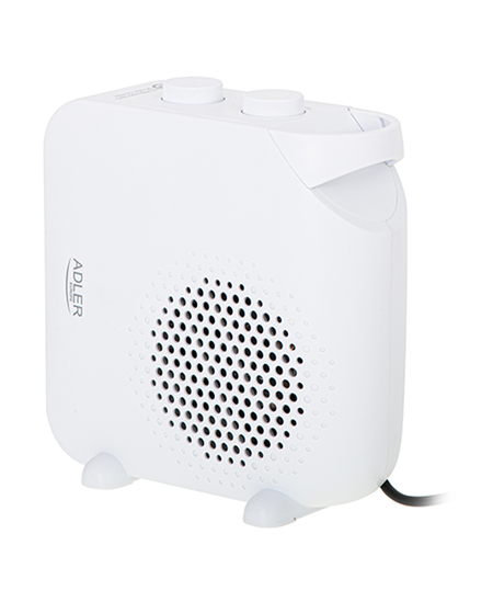 Adler Heater AD 7725w Fan heater, 2000 W, Number of power levels 2, White