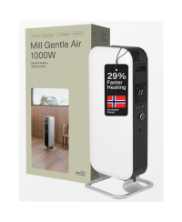 Mill Heater AB-H1000DN Oil Filled Radiator, 1000 W, Number of power levels 3, Suitable for rooms up to 12-16 m³, White
