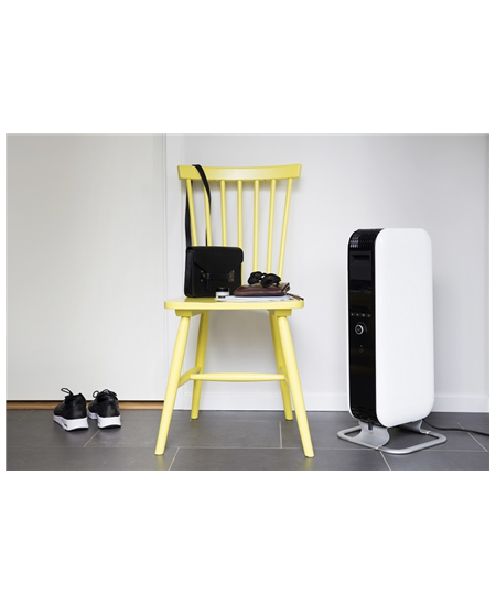 Mill Heater AB-H1000DN Oil Filled Radiator, 1000 W, Number of power levels 3, Suitable for rooms up to 12-16 m³, White