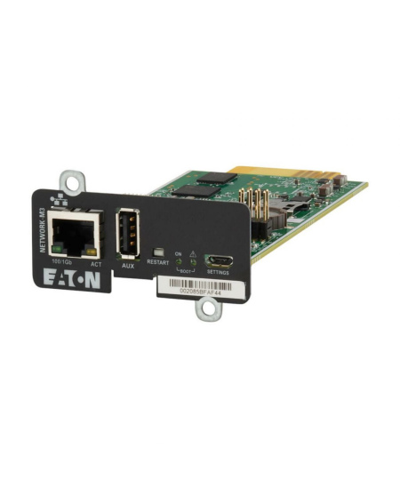 Eaton | Cybersecure Gigabit NETWORK-M3 Card for UPS and PDU | Network-M3
