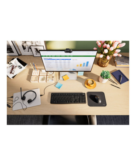 Logitech Business Webcam, 2MP, FHD 1080p, USB-A | BRIO 105