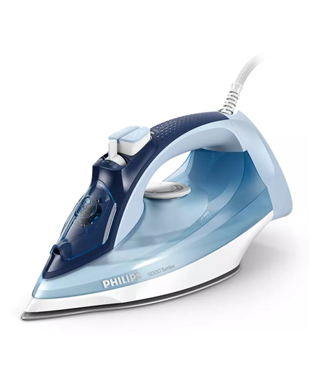 Philips | Iron | DST5030/20 | Steam Iron | 2400 W | Water tank capacity 320 ml | Continuous steam 45 g/min | Steam boost perform